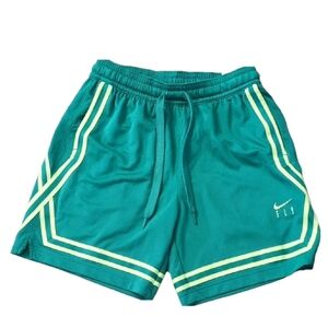 Nike Fly Loose Fit basketball Shorts Green Size XS